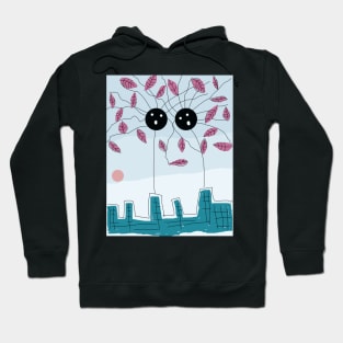 Kids Feathers and Flight Stick Figure Hoodie